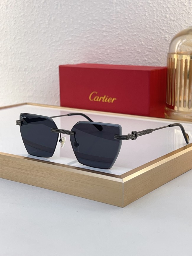 Cartier Sunglasses AAAA-8466
