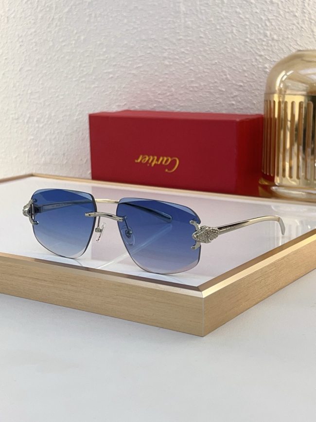 Cartier Sunglasses AAAA-8423