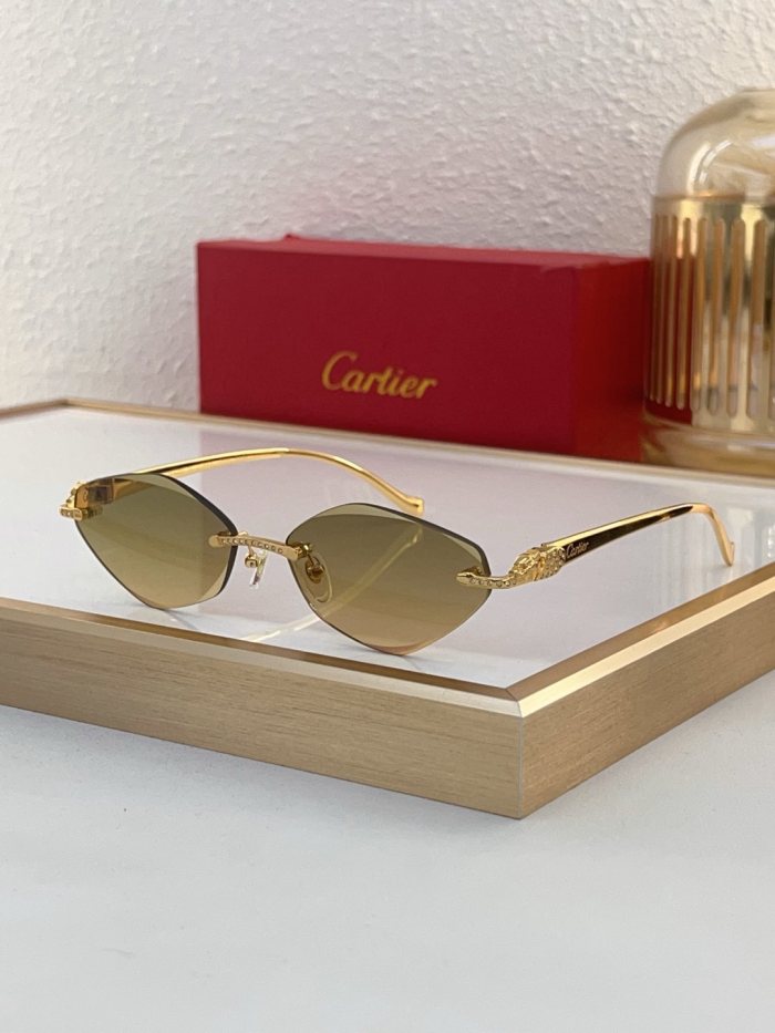 Cartier Sunglasses AAAA-8439