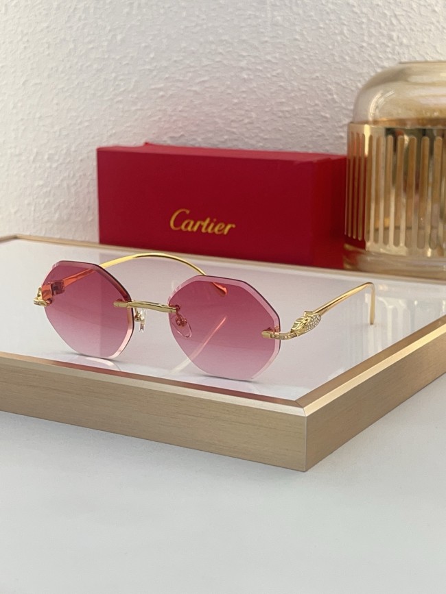 Cartier Sunglasses AAAA-8349