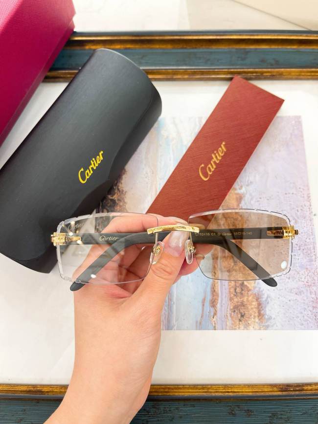 Cartier Sunglasses AAAA-8235