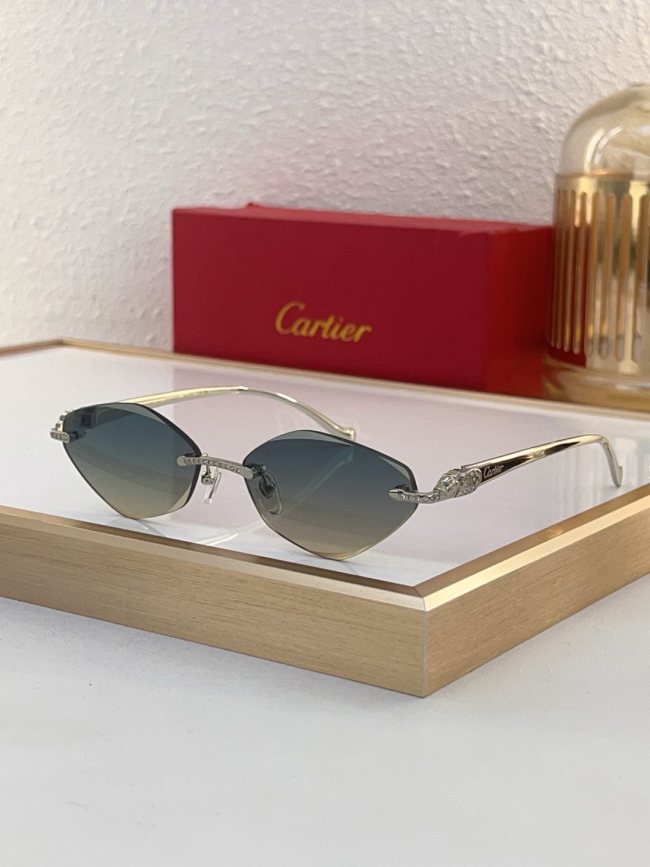 Cartier Sunglasses AAAA-8445