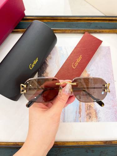 Cartier Sunglasses AAAA-8292