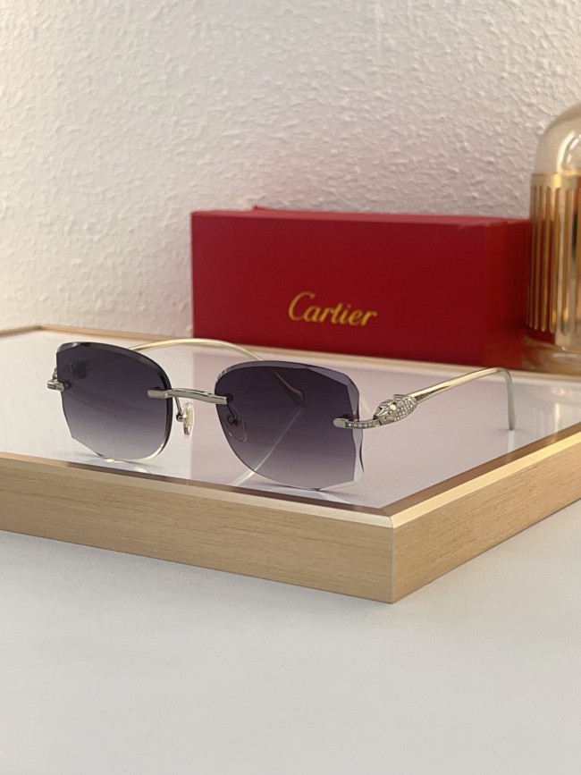Cartier Sunglasses AAAA-8347