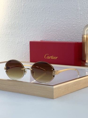 Cartier Sunglasses AAAA-8435