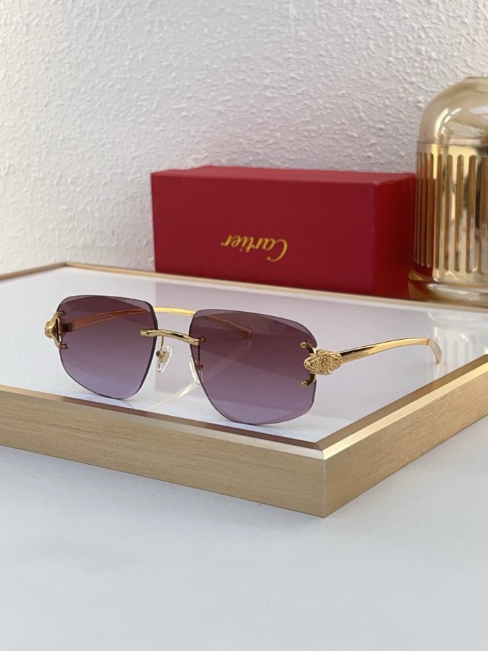 Cartier Sunglasses AAAA-8421