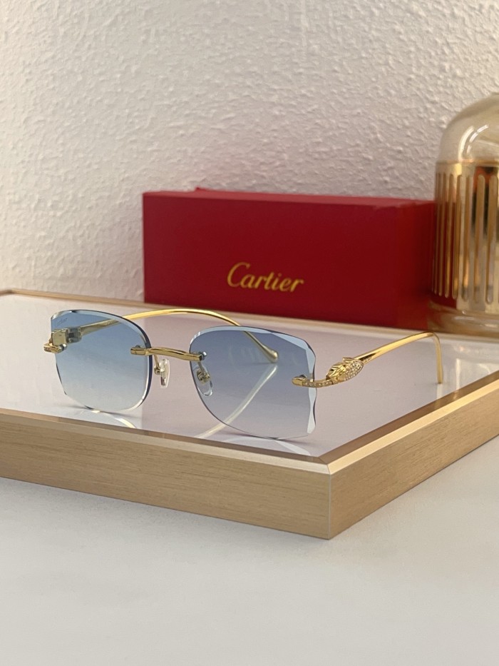 Cartier Sunglasses AAAA-8343