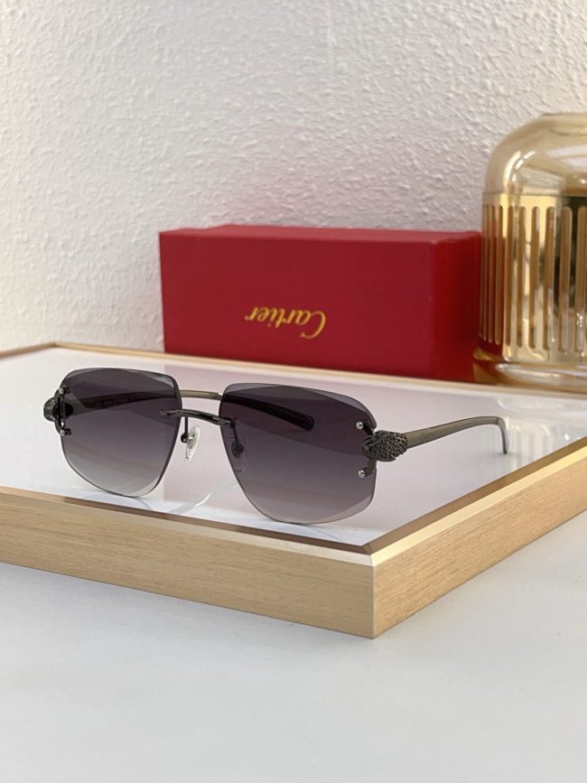 Cartier Sunglasses AAAA-8432