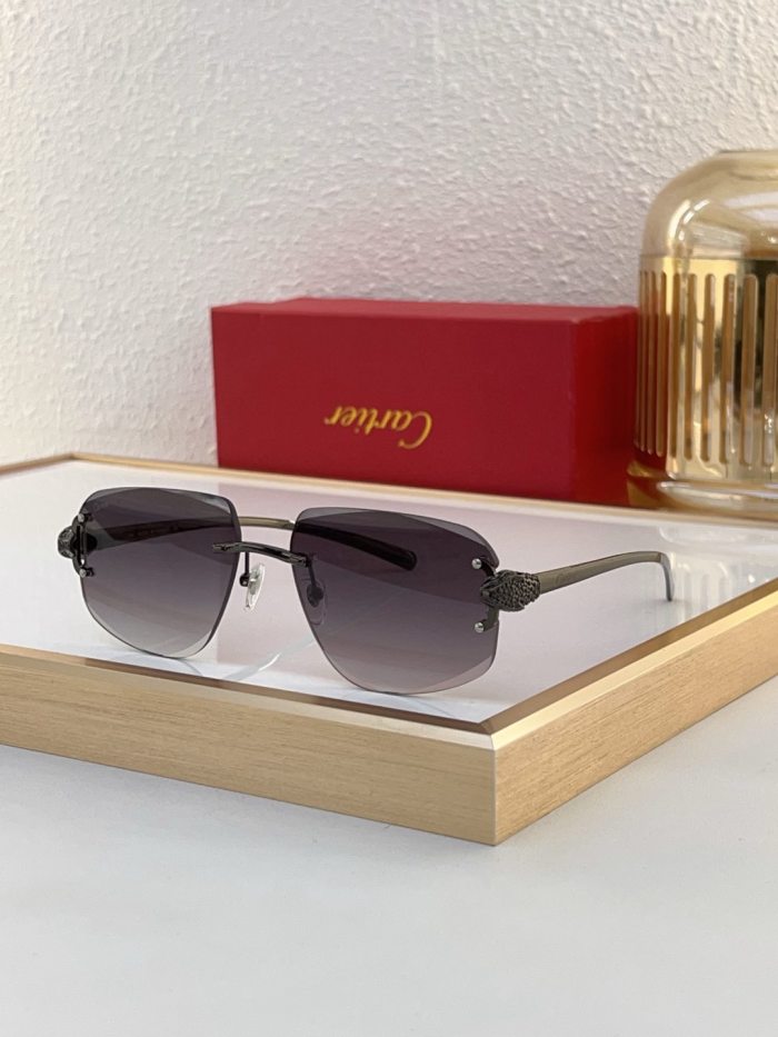 Cartier Sunglasses AAAA-8432
