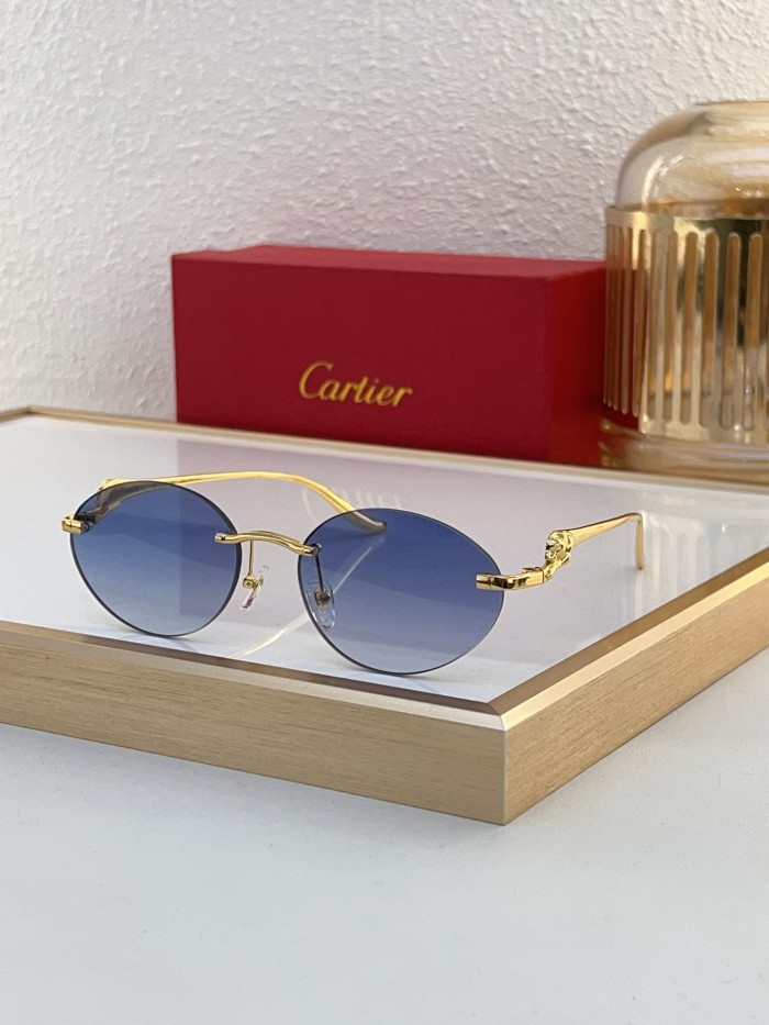 Cartier Sunglasses AAAA-8326