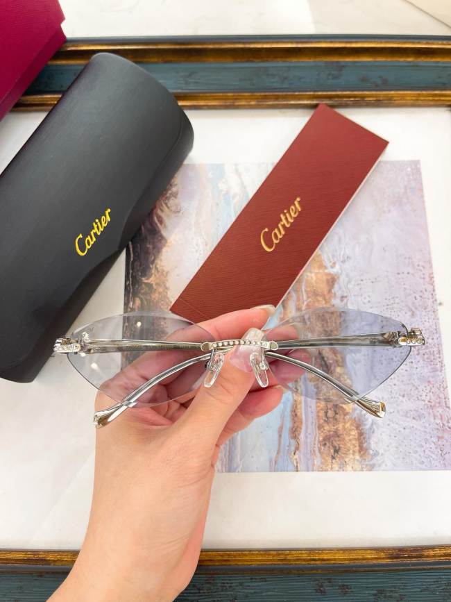 Cartier Sunglasses AAAA-8442