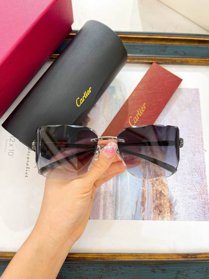 Cartier Sunglasses AAAA-8405