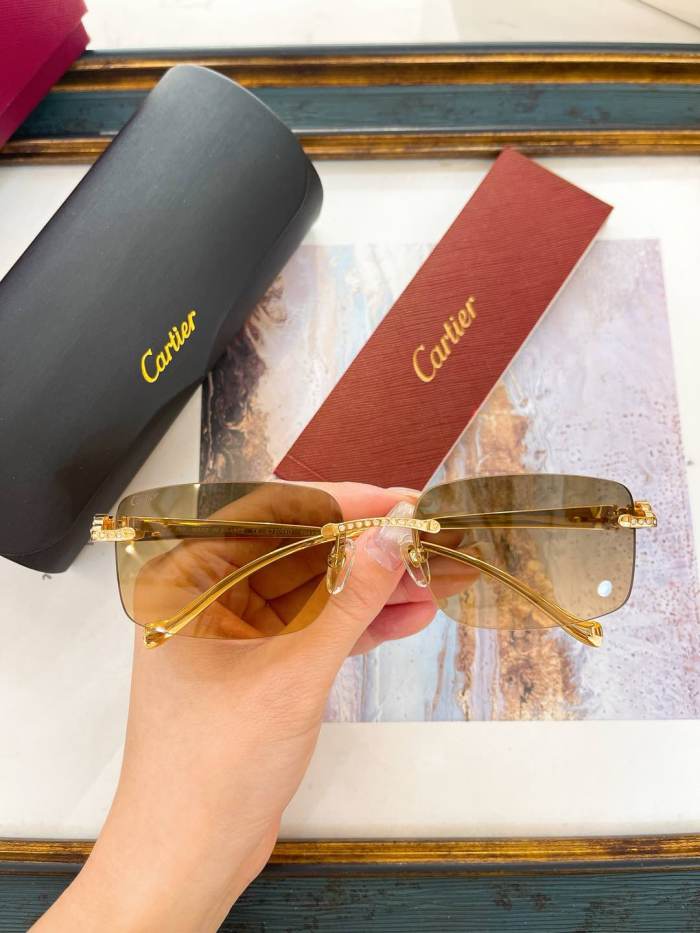 Cartier Sunglasses AAAA-8399