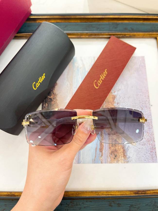 Cartier Sunglasses AAAA-8244