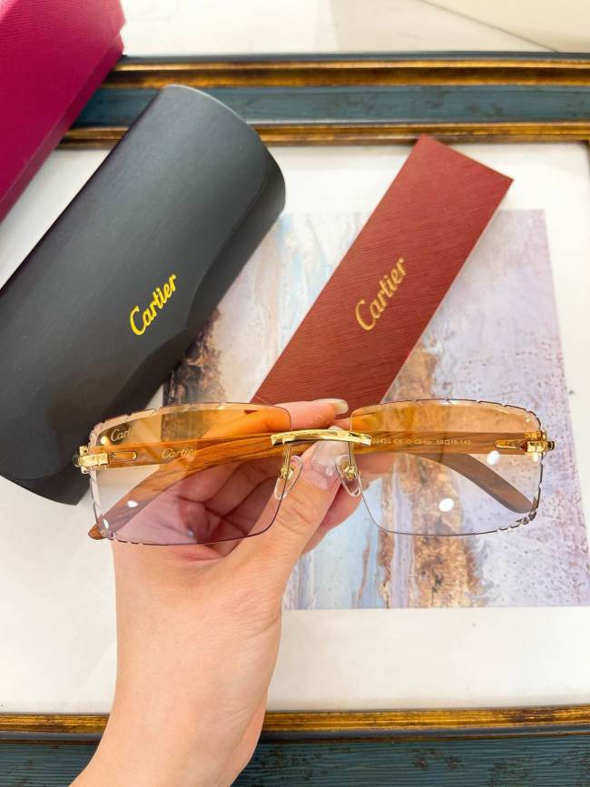 Cartier Sunglasses AAAA-8245
