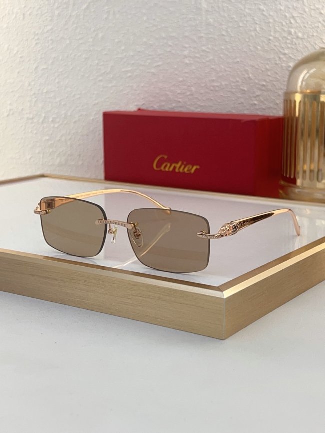 Cartier Sunglasses AAAA-8393