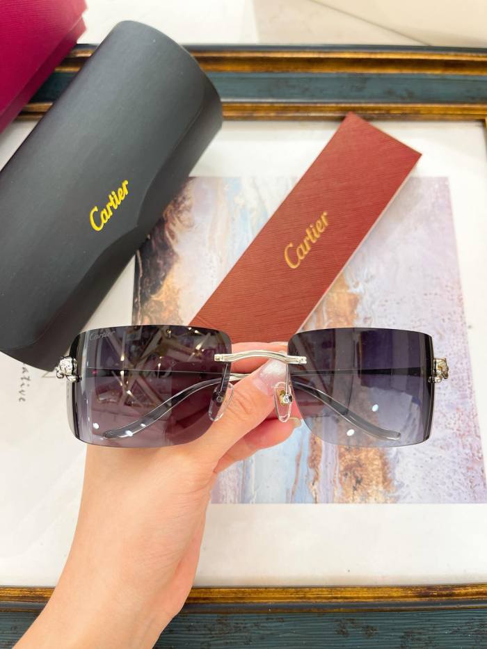 Cartier Sunglasses AAAA-8319