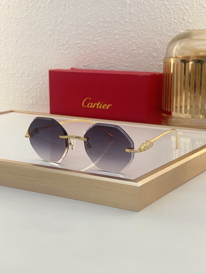 Cartier Sunglasses AAAA-8354