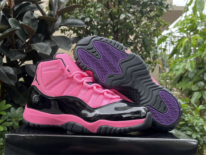 Authentic Air jordan 11 Black Pink CT8012-500