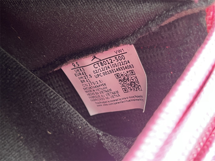 Authentic Air jordan 11 Black Pink CT8012-500