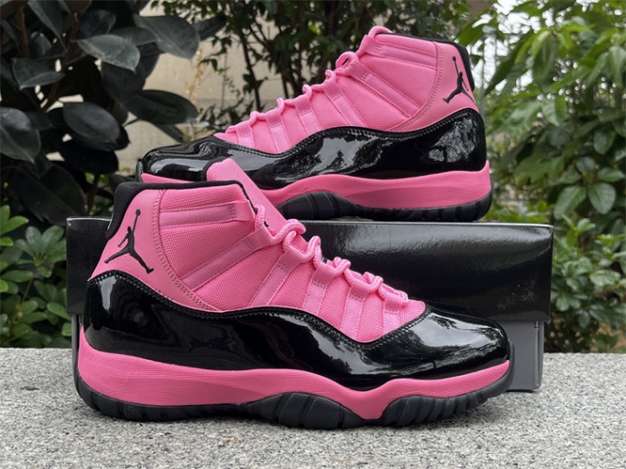 Authentic Air jordan 11 Black Pink CT8012-500