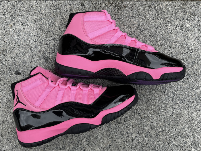 Authentic Air jordan 11 Black Pink CT8012-500