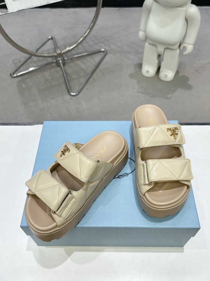 Prada women slippers 1：1 quality-115