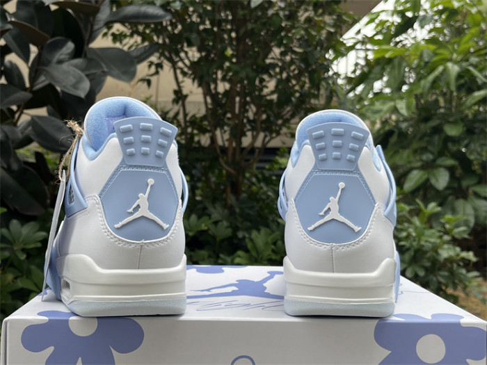 Authentic Air Jordan 4“ALUMINUM” Women
