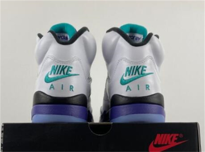 Authentic Air Jordan 5 “Grape” 2025