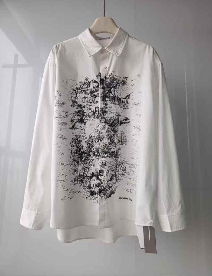 Dior Shirt High End Quality-599