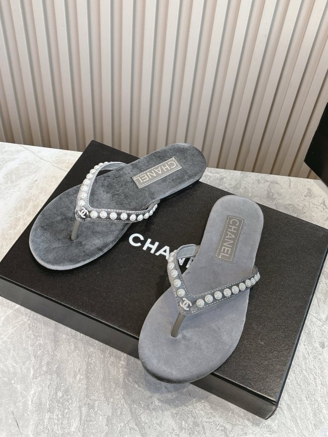 CHNL women slippers 1:1 quality-891