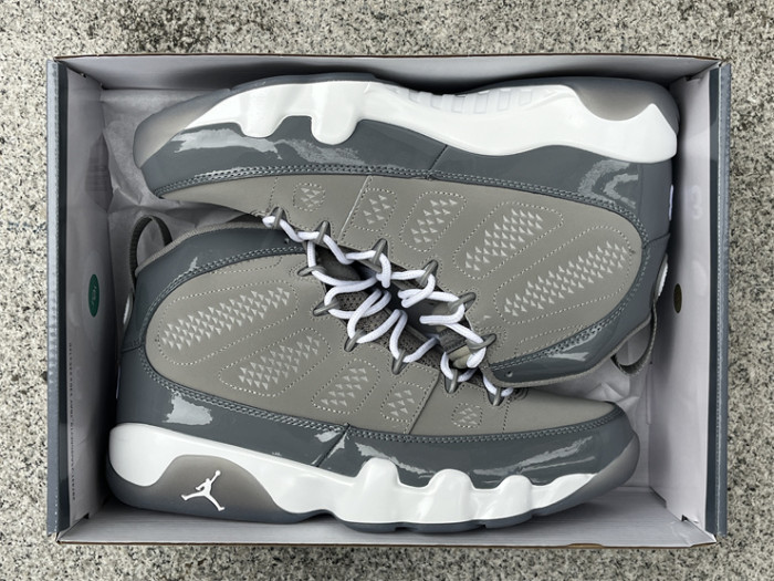 Authentic Air Jordan 9 “Cool Grey”   2025