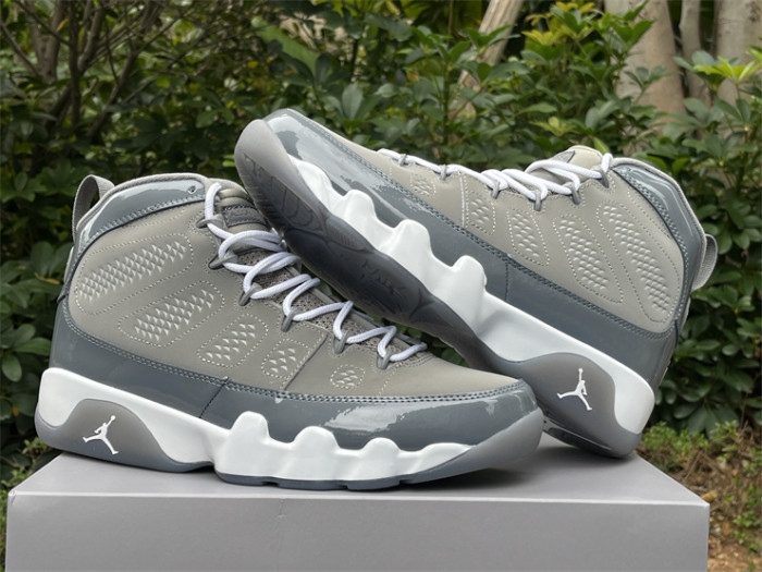 Authentic Air Jordan 9 “Cool Grey”   2025