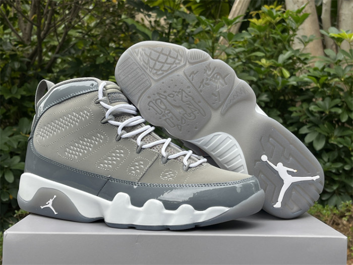 Authentic Air Jordan 9 “Cool Grey”   2025
