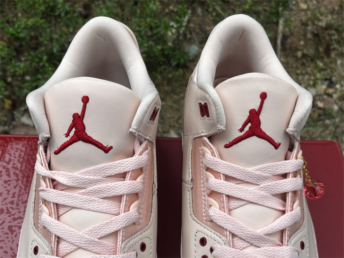 Authentic Air Jordan 3“Valentine's Day”