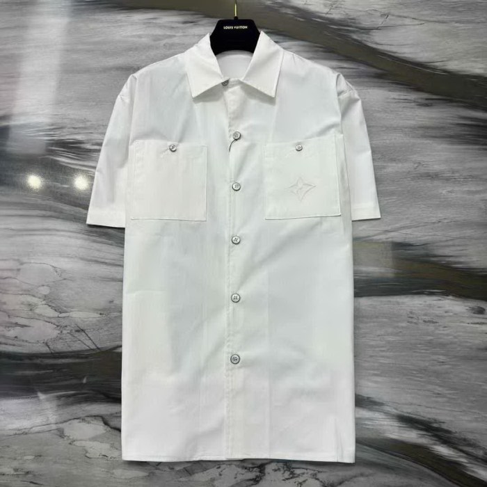 LV Shirt High End Quality-1181