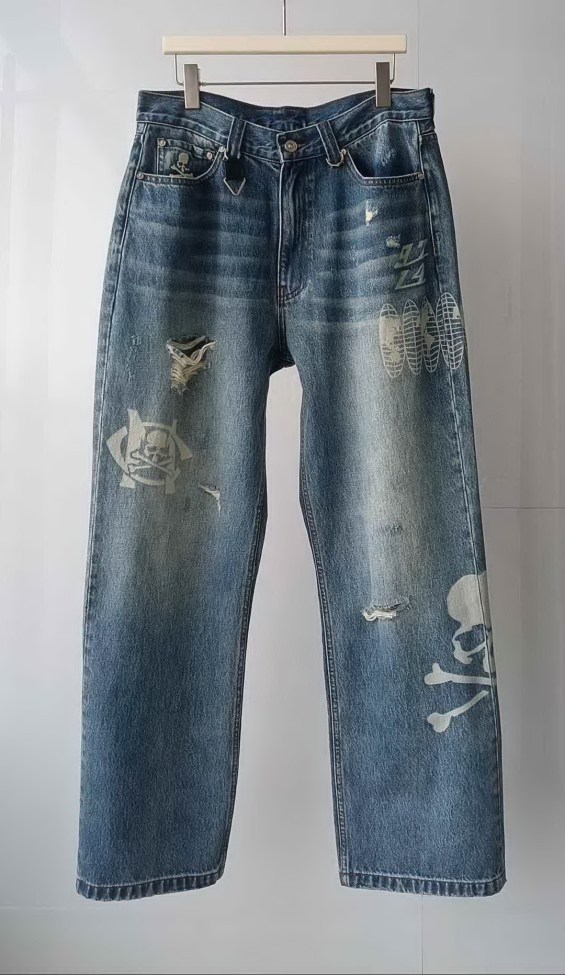Chrome Hearts Jeans High End Quality-008