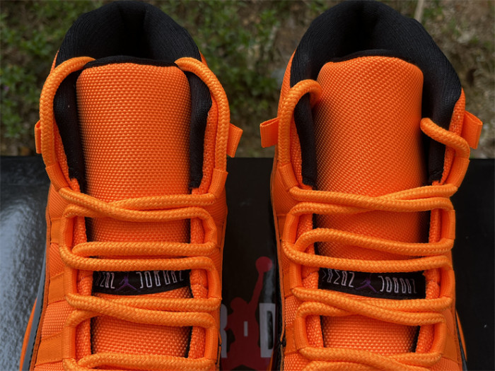 Authentic Air jordan 11 Black Orange CT8012-800