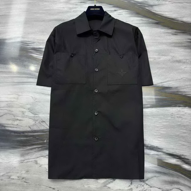 LV Shirt High End Quality-1183