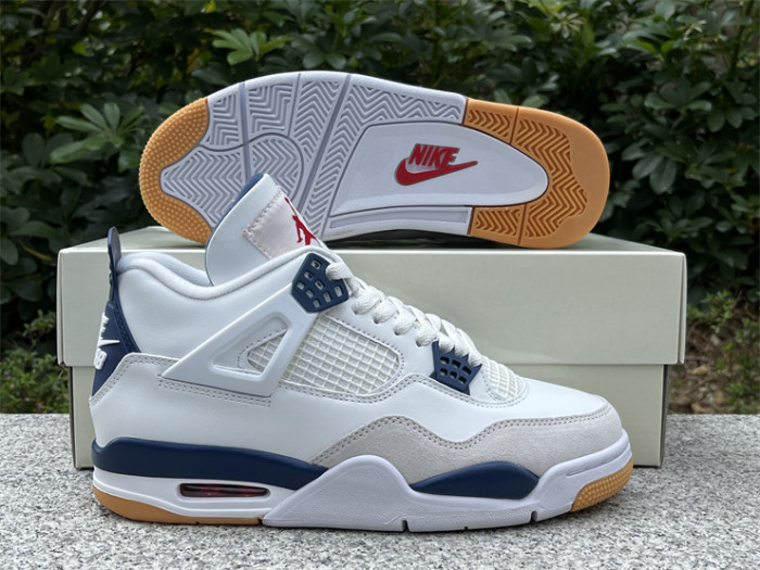 Authentic Nike SB x Air Jordan 4 “Navy”