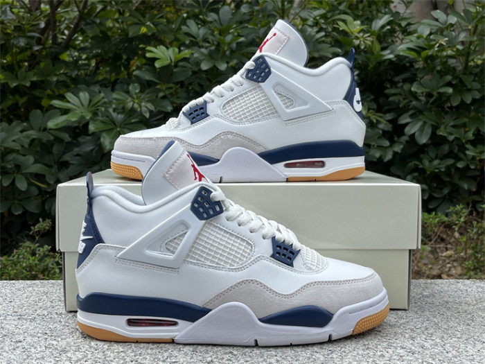 Authentic Nike SB x Air Jordan 4 “Navy”