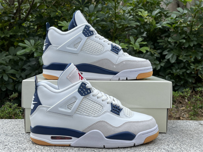 Authentic Nike SB x Air Jordan 4 “Navy”