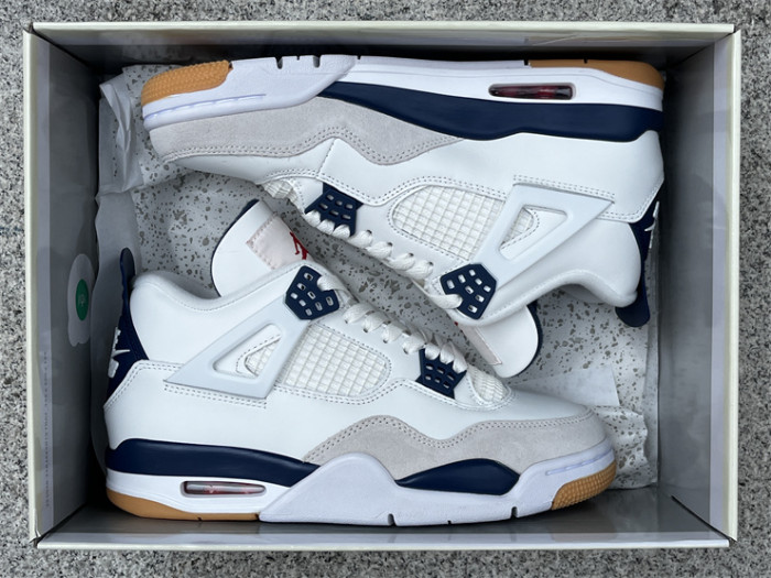 Authentic Nike SB x Air Jordan 4 “Navy”