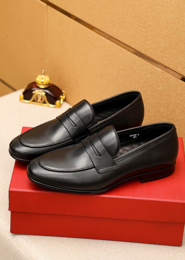 Ferragamo Men shoes 1：1 quality-448