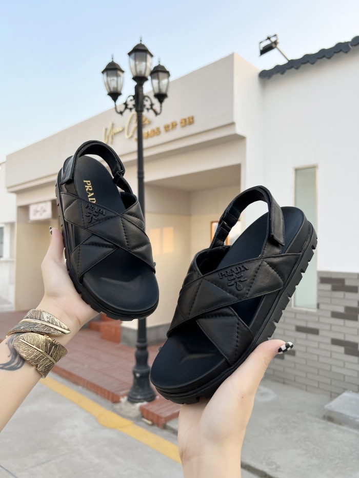 Prada women slippers 1：1 quality-138