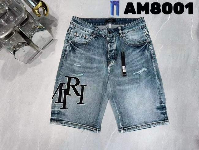 Amiri men short jeans 1：1 quality-014