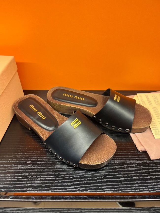 Miu Miu women slippers 1：1 quality-078