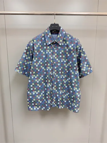 LV Shirt High End Quality-1205