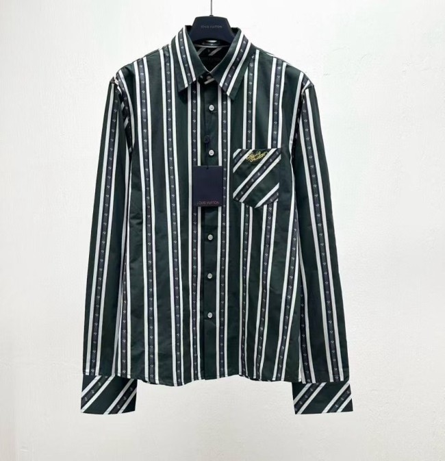 LV Shirt High End Quality-1206