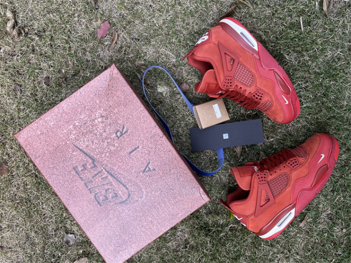 Authentic Air Jordan 4 Nigel  Brick by Brick